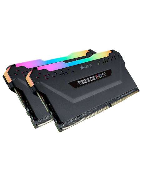 Corsair Mémoire Barette RAM Vengeance RGB Pro 16 Go (2x8 Go) DDR4 4000 (PC4-32000) C16 - Noir - 0840006639480-sta - Stockizi