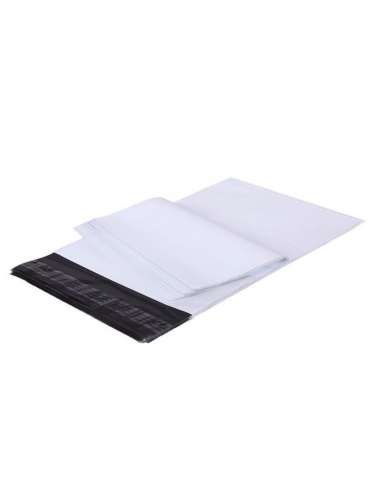 Enveloppes Plastiques Blanches 17 x 24 cm Adhésives et Opaques - 8944595119124 - Stockizi