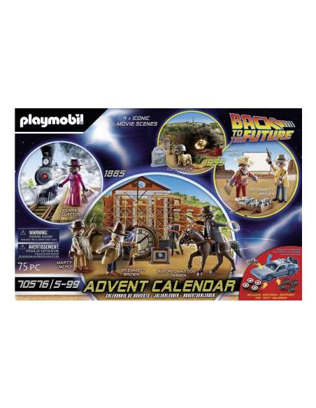 PLAYMOBIL - Back to the Future - 70576 - Calendrier de l'Avent - Noël - 24 Surprises - 4008789705761 - Stockizi