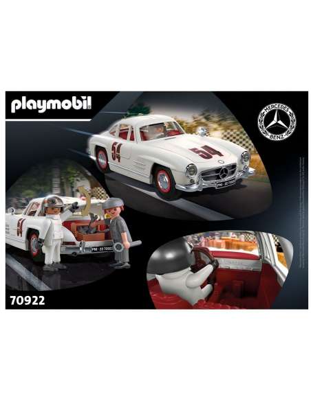 Playmobil - Classic Cars - 70922 - Mercedes-Benz 300 SL - Voiture Iconique - 4008789709226 - Stockizi