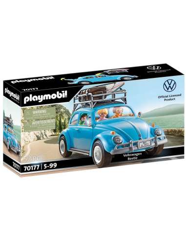 Playmobil - 70177 Volkswagen Coccinelle - Volkswagen - avec Trois Personnages et l'automobile - 4008789701770 - Stockizi