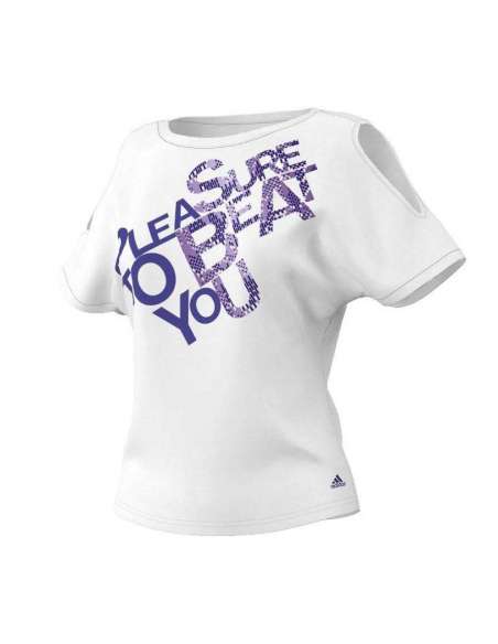 Adidas Performance T-shirt Femme Blanc Danse - Fitness - 4052556174434 - Stockizi