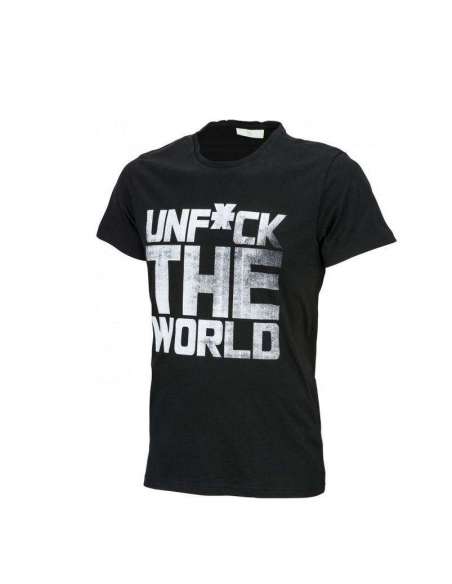 Adidas Unf**ck The World T-shirt Homme Noir Sport - 4052554224223 - Stockizi
